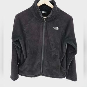 The North Face Black Fleece Full Zip Up Jacket size Large